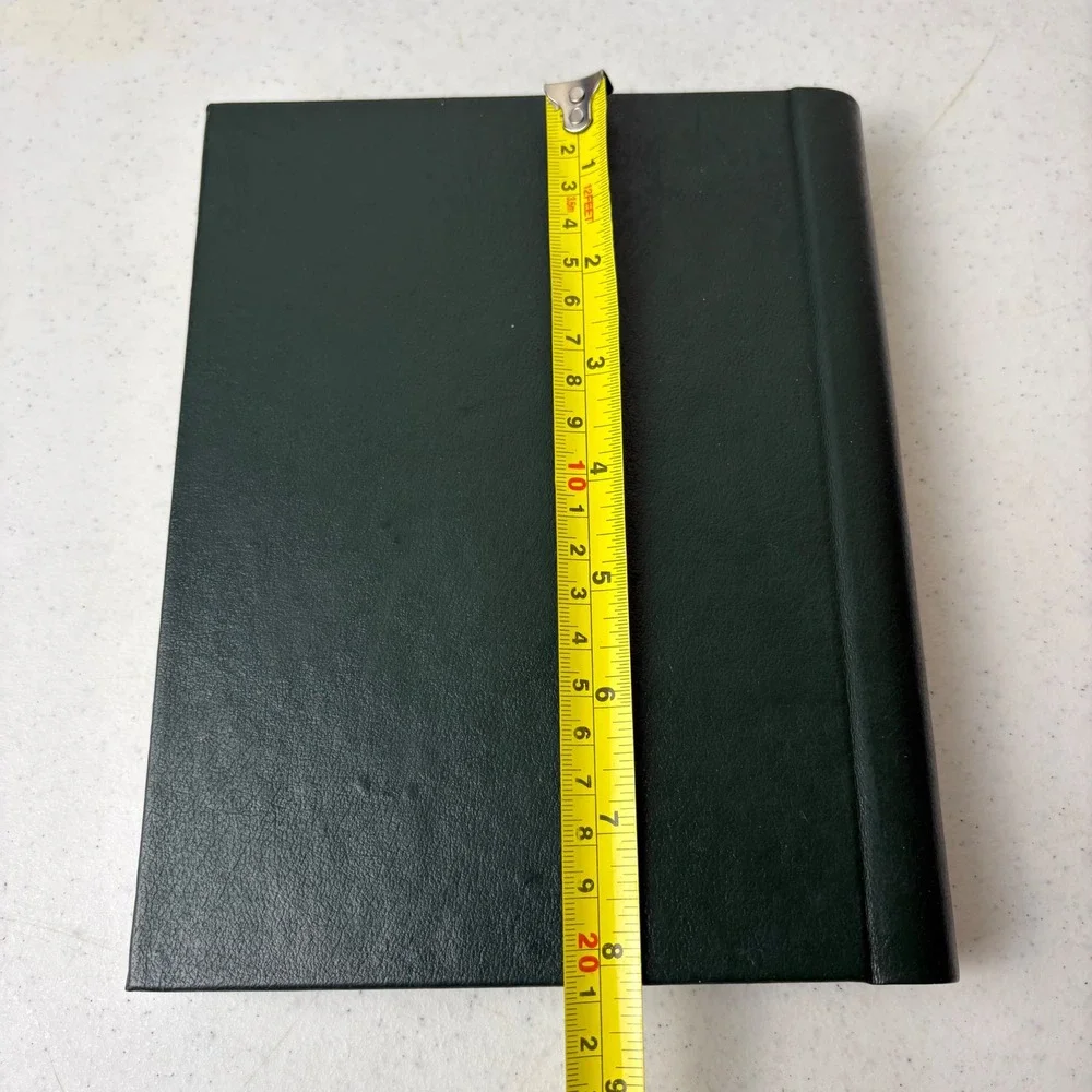 NEW Brooks Brothers Vintage Telephone Directory Address Book Green Logo Boxed